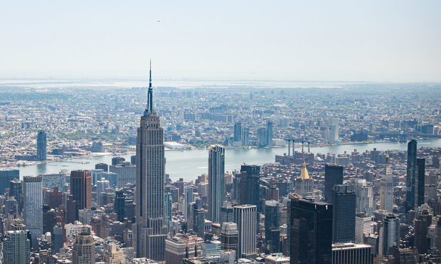 A view of New York City from the air. Photo: Ryland West/ALM