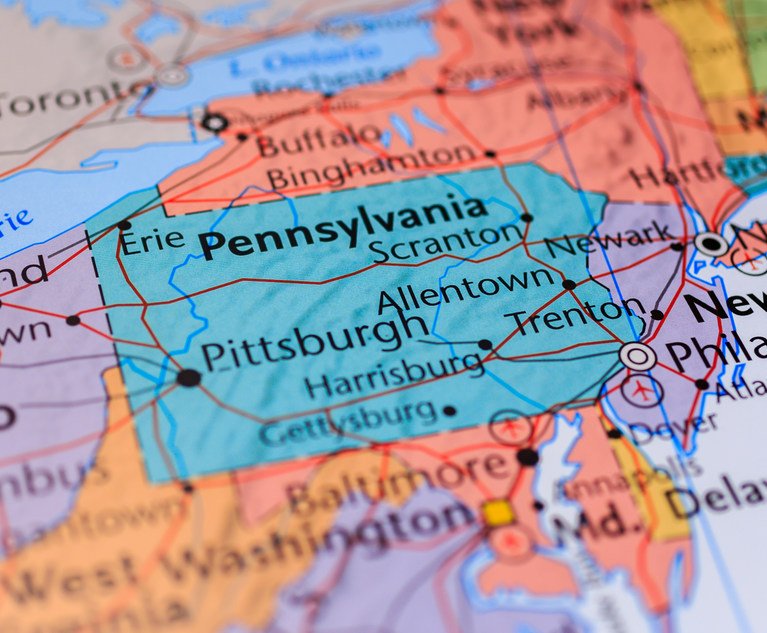 Pennsylvania,On,The,Map