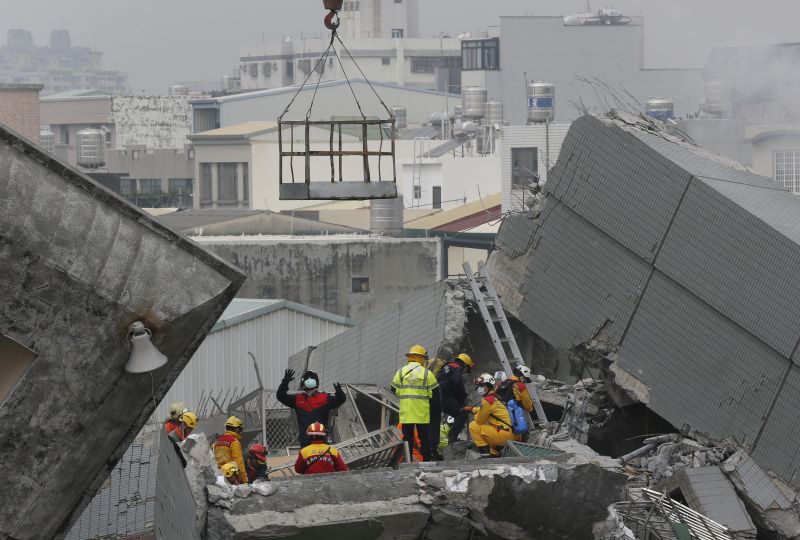 Taiwan Earthquake Collapses Two High-rises. Shoddy Construction 