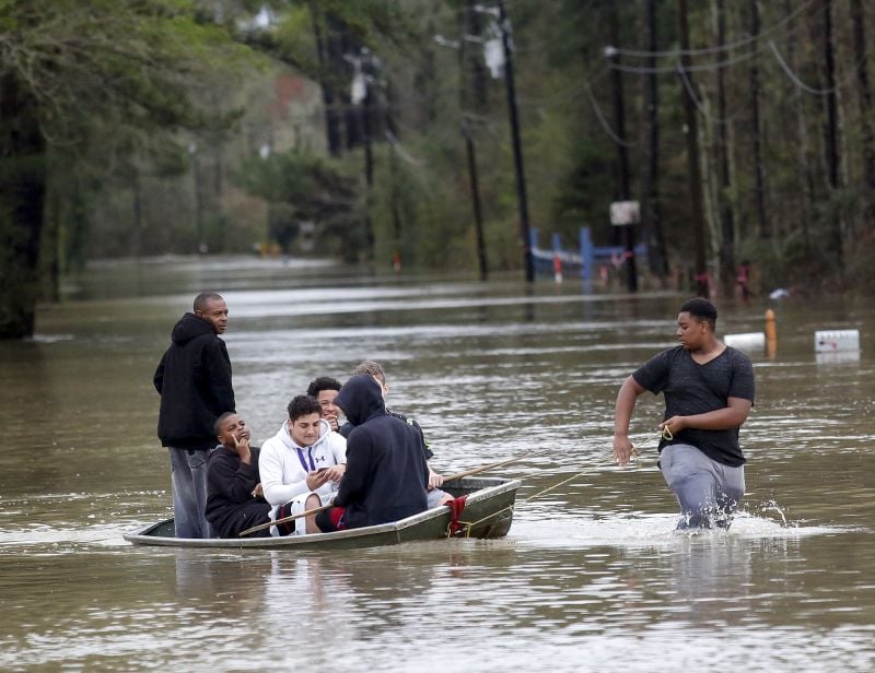 Epic flooding inundates Southern U.S. causing heavy property damage ...